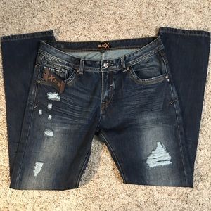 BlacX NWT Distressed Jeans